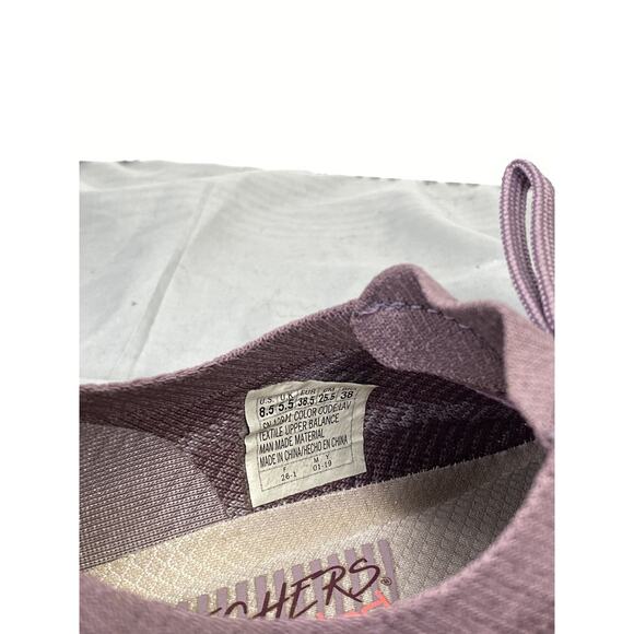 Skechers Air Cooled Women’s Sz. 8.5 Purple Sneakers - Picture 5 of 6